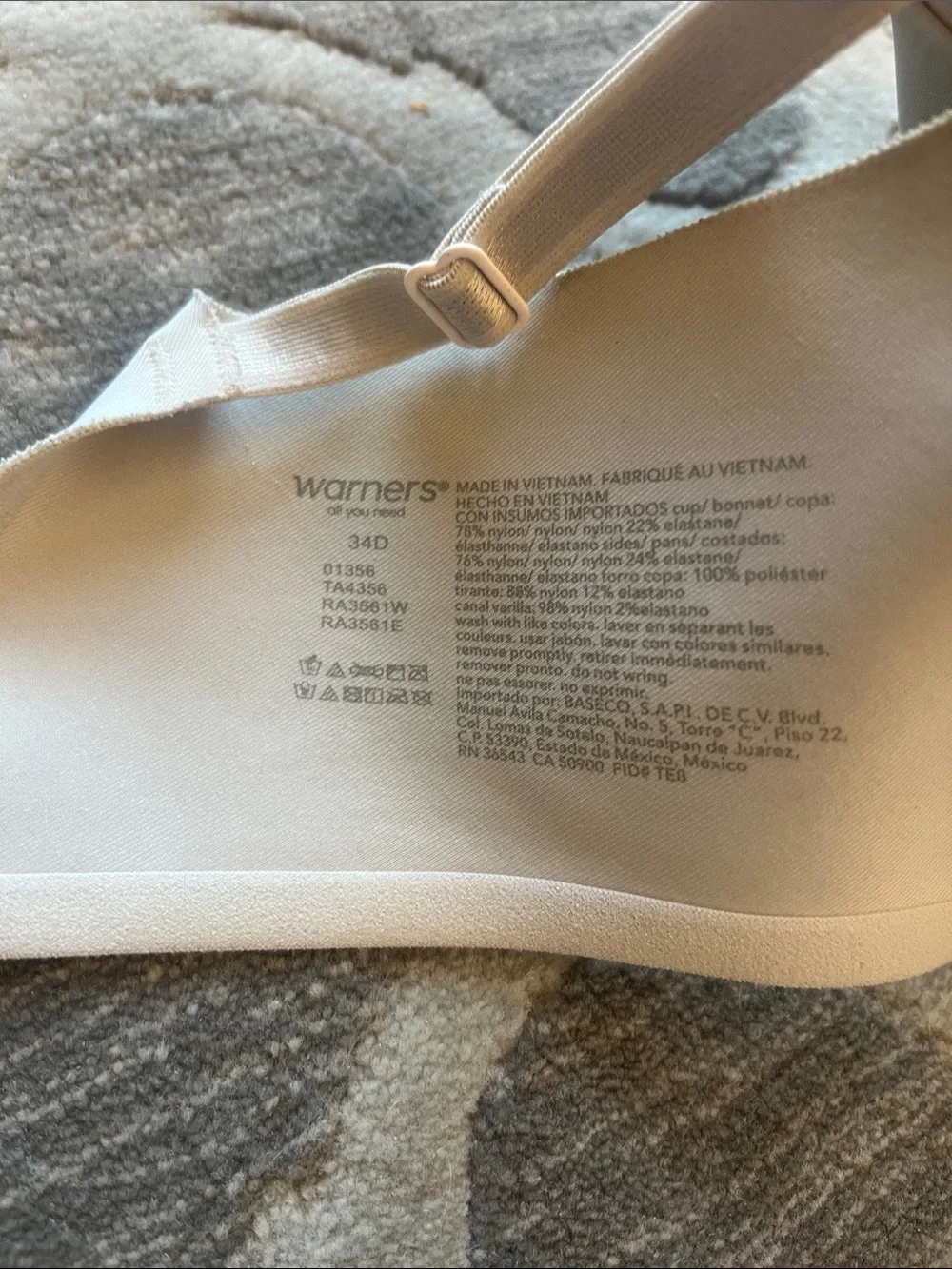 Warner's Light Ivory Seamless T-Shirt Bra